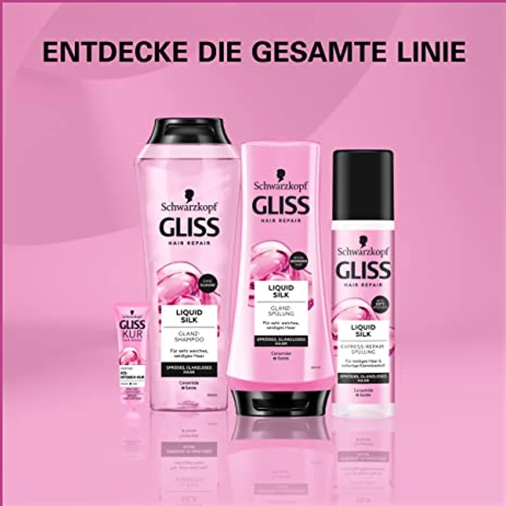 GLISS KUR Haarshampoo GLISS KUR Haarshampoo Liquid Silk Haarshampoo 250 ml – Bild 5