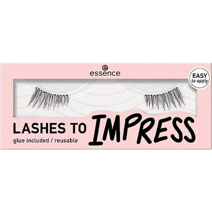 Essence Augen Wimpern Lashes To Impress Nr. 03 Half Lashes 1 Stk. – Bild 3