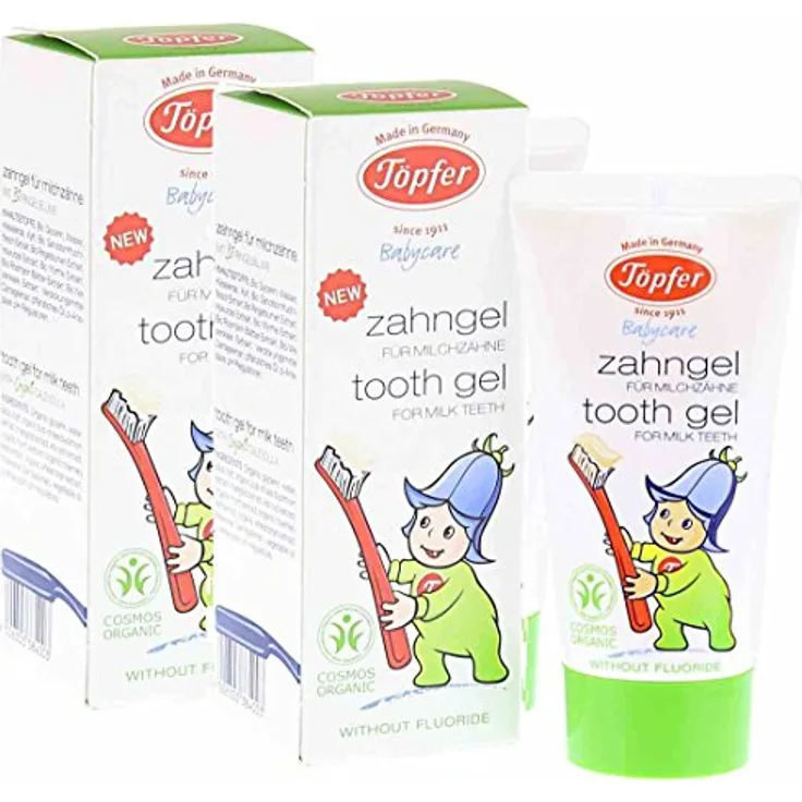 Töpfer Babycare Zahngel, 2er pack (2 x 50ml)