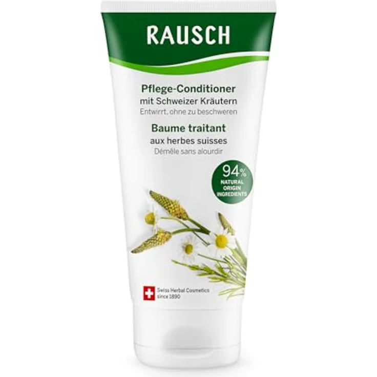 RAUSCH Pflege-Conditioner mit Schweizer Kräutern 150 ml – milde Pflege für die ganze Familie, vegan und ohne Silikon, hergestellt in der Schweiz – Bild 2