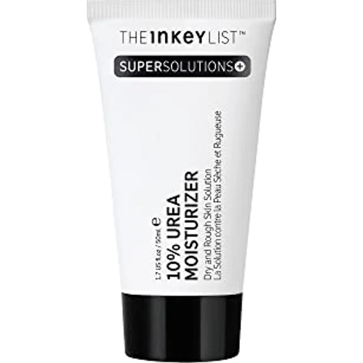The INKEY List 10% Urea Moisturizer 50 ml, Gesichtscreme für trockene und raue Haut, mit 10% Urea, 1% kolloidaler Hafer, blau – Bild 1