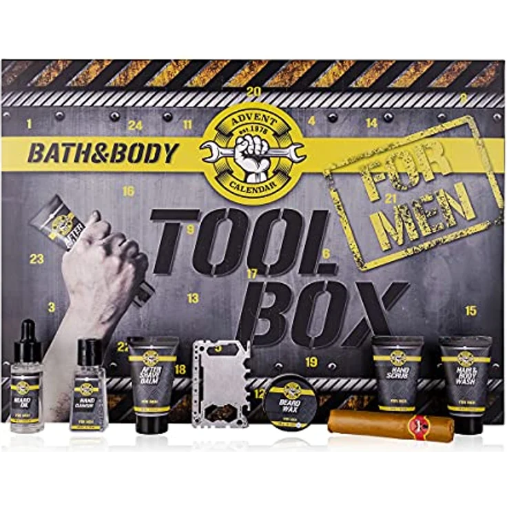 Accentra Adventskalender Men Bath&Body Tools – Bild 3