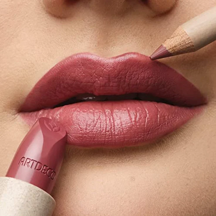 ARTDECO Green Couture Smooth Lipliner 1,4 g - Dainty Rose, natürliche Inhaltsstoffe, präzise Konturen, dermatologisch getestet – Bild 4