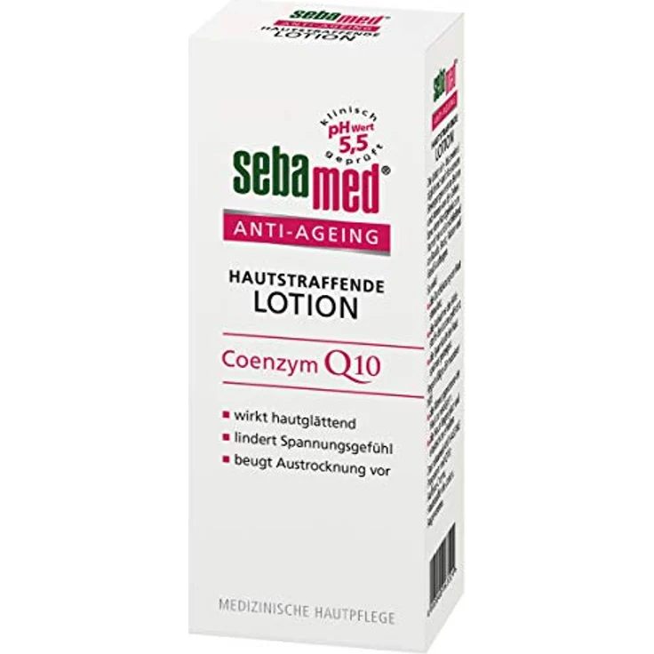 Sebamed Anti Ageing hautstraffende Lotion mit Q10 Wirkstoffen 200 ml  – Bild 3