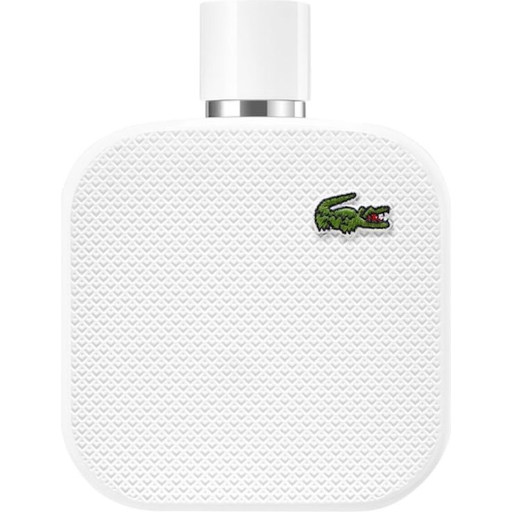 Lacoste Eau de Toilette L.12.12 Blanc, Herrenduft mit frischen Noten von Grapefruit und Rosmarin, 175 ml