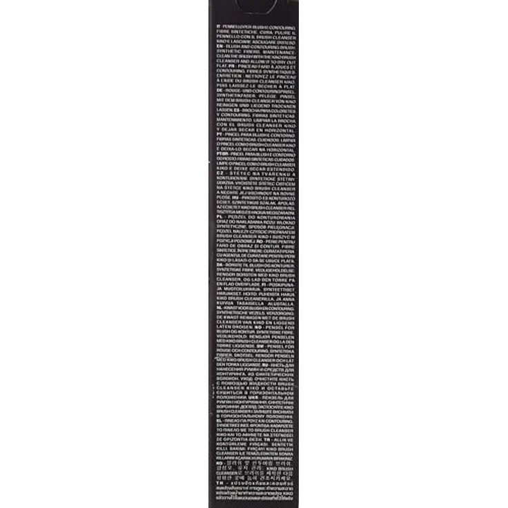 KIKO Milano Face 11 Contouring Brush | Kompaktpinsel Mit Synthetikborsten Für Das Contouring Und Sculpting – Bild 4