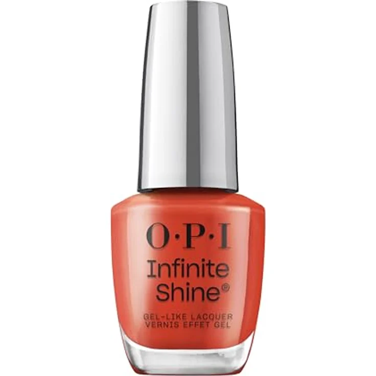 OPI Infinite Shine Nagellack, langanhaltend, Knock'Em Red, 15 ml – Bild 1
