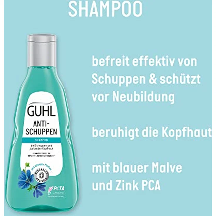Guhl Anti-Schuppen Shampoo - Inhalt: 250 ml - Haartyp: Schuppen – Bild 3