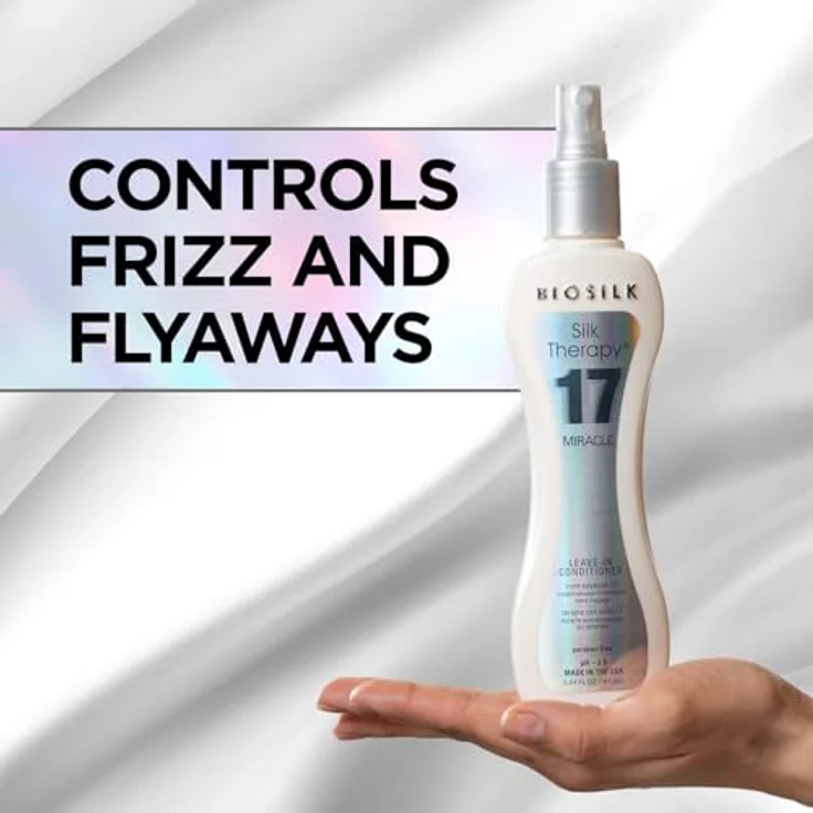 BioSilk Conditioner Spray Silk Therapy 17 Miracle Leave-in Conditioner 167 ml – Bild 2