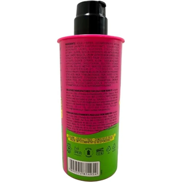 Lola Stärkendes Shampoo, 250 ml, nährende Formel zur Haarstärkung und Schutz vor Haarausfall – Bild 3