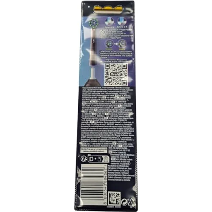 Oral-B Cross Action, elektrische Zahnbürstenköpfe mit abgewinkelten Borsten, 5er Pack, schwarz, für gründliche Zahnreinigung – Bild 2