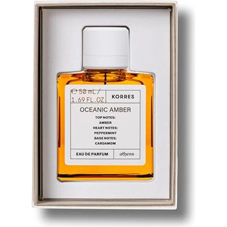 KORRES Oceanic Amber Eau de Parfum für Herren, maskuliner & orientalischer Duft mit Meerwasserakkorden, vegan, 50 ml – Bild 3