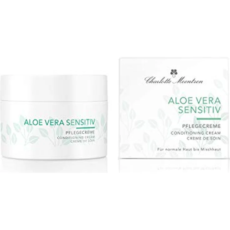 Charlotte Meentzen Aloe Vera Sensitiv Pflegecreme 50 ml – Bild 2