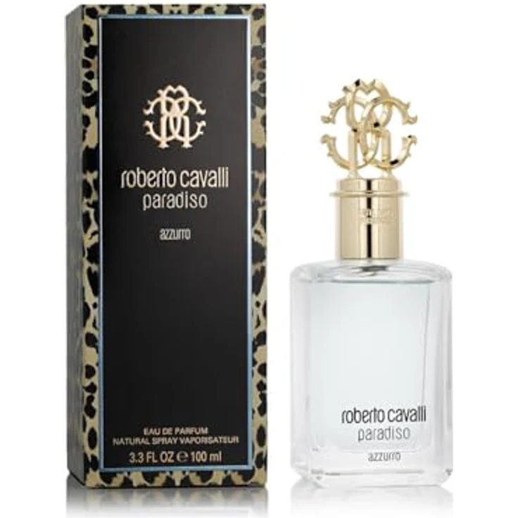 Roberto Cavalli Paradiso Azzurro Eau de Parfum für Damen, 100 ml, mehrfarbig, luxuriöser Damenduft – Bild 1