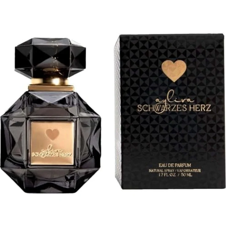 Generisch Schwarzes Herz - Eau de Parfum Aylivā, 50ml Damenduft für Frauen, Neu & Limitiert