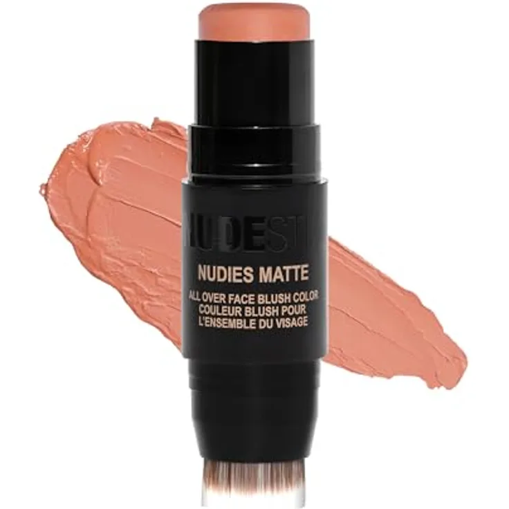 Nudestix Nudies Matte, multifunktionales Make-up für Augen, Lippen und Gesicht, Farbe In The Nude, 7 g