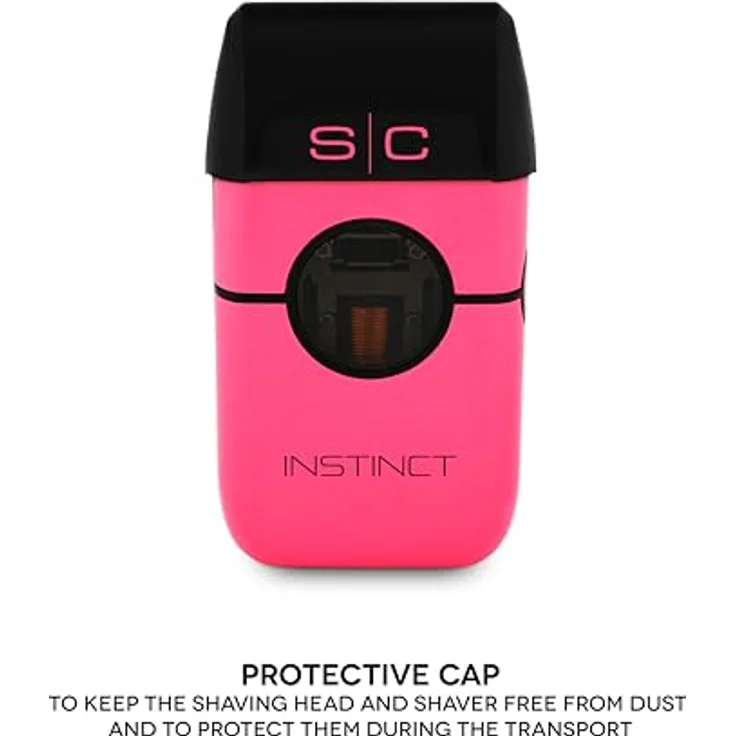 Stylecraft Instinct Metal Shaver Pink, Doppelfolienrasierer mit Vektor-Motor und 11.500 U/min – Bild 10