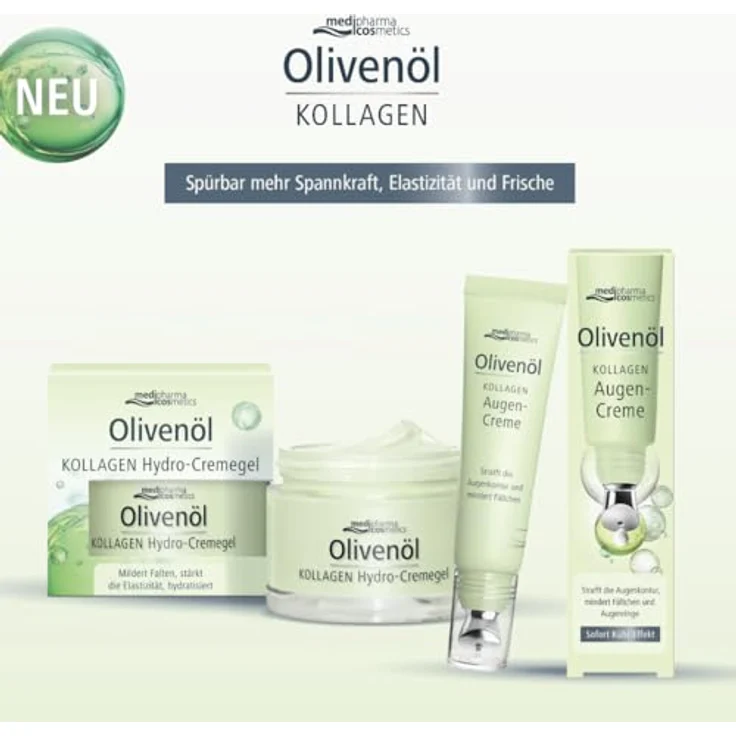 Dr. Theiss Olivenöl Kollagen Hydro-Cremegel, erfrischendes Gesichtscreme-Gel, 50 ml – Bild 7