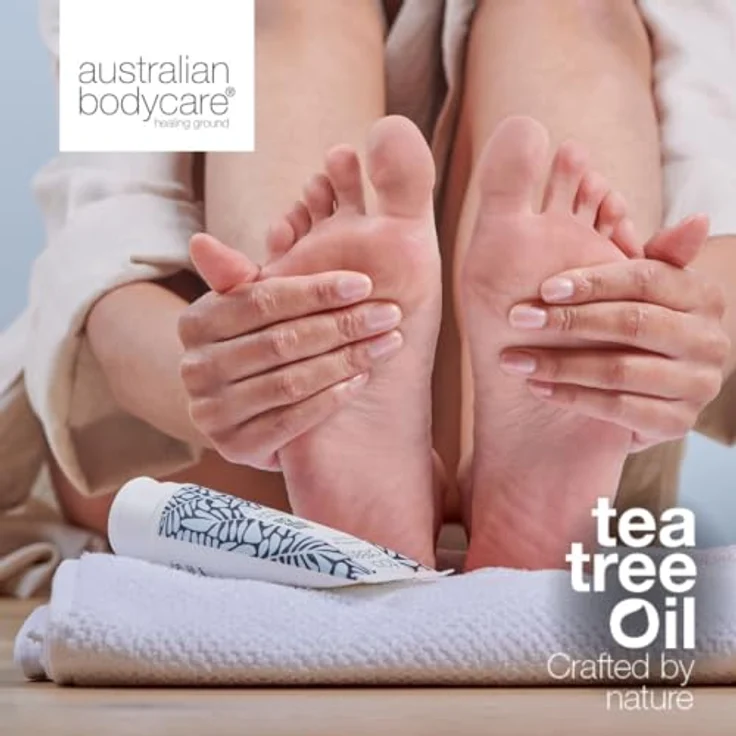 Australian Bodycare Fersencreme mit Teebaumöl und 25% Urea - 500ml | 100% Vegan | Hornhautentferner für Frauen & Männer | Schrundensalbe | Anti Hornhaut & anti trockene Haut Fußcreme | Optimale Fußpflege – Bild 4