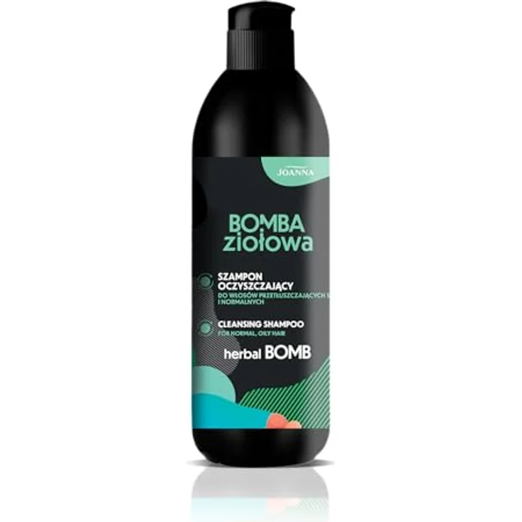 JOANNA Kräuter Bombe Reinigendes Shampoo 500 ml - Intensiv feuchtigkeitsspendend, stärkend und für geschwächtes Haar, mit natürlichem Glanz – Bild 1