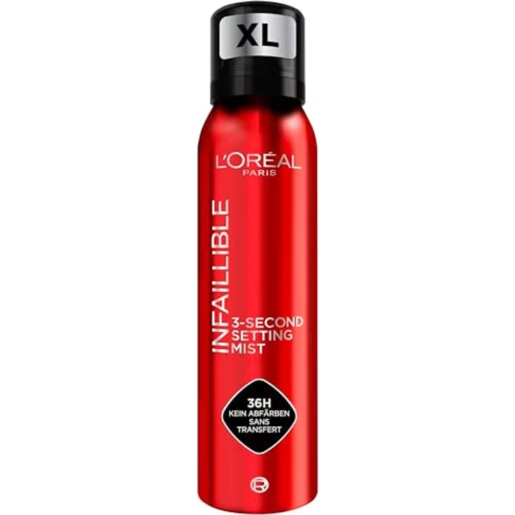 L'Oréal Paris Infaillible 3-second Setting Mist XL, Fixier-Spray für bis zu 36 Stunden Halt, wasser- und schweißfest, 150 ml – Bild 1