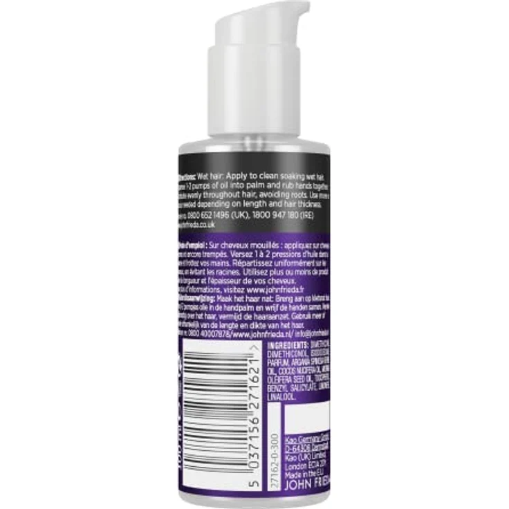 John Frieda Frizz Ease Haaröl - Wunder Reparatur Serie - Inhalt: 100 ml - Anti-Frizz Effekt - Haartyp: widerspenstig, frizzy, geschädigt, strapaziert – Bild 2