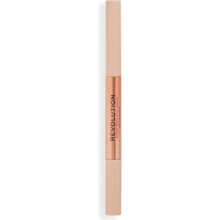 Makeup Revolution Fluffy Brow Filter Duo, beidseitiger Augenbrauenstift für Fixation und Form, Farbton Ash Brown, 0.12 g – Bild 4