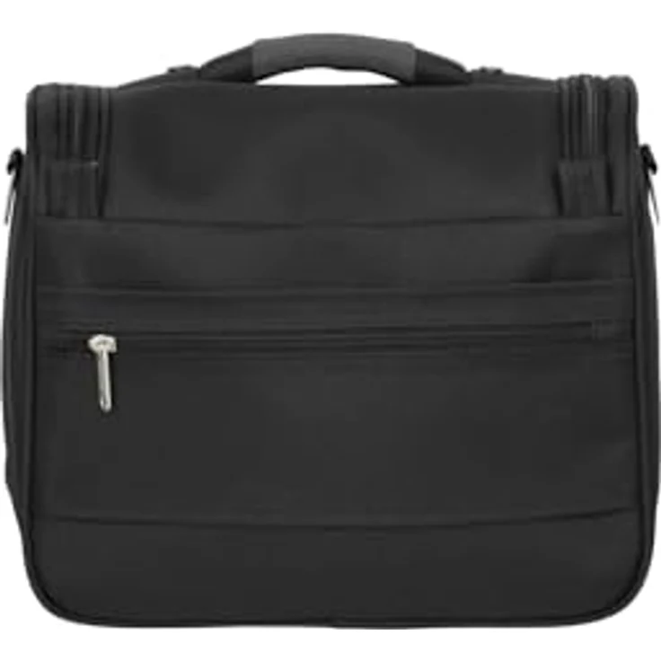 Travelite Handgepäck Kulturtasche mit Aufsteckfunktion, Gepäck Serie ORLANDO: Klassisches Weichgepäck Beautycase im zeitlosen Design, 098492-01, 19 Liter, 0,9 kg, schwarz – Bild 3