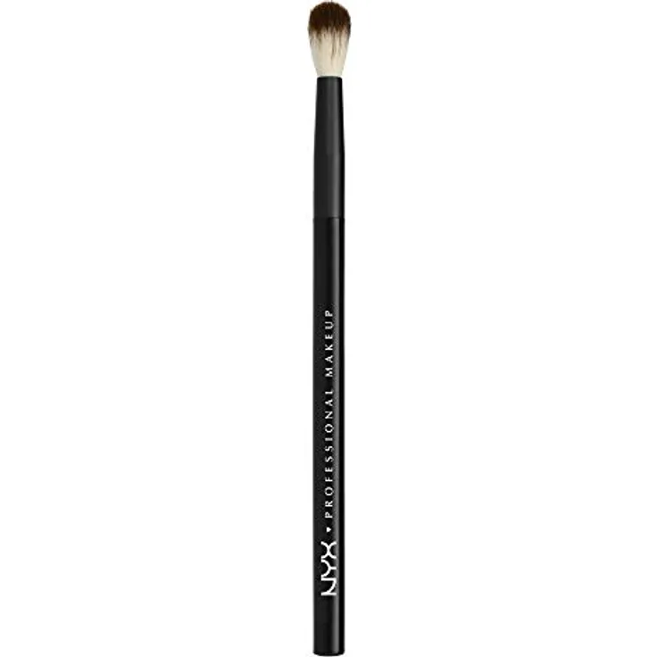 NYX PROFESSIONAL MAKEUP Pro Brush Blending 16 - Lidschattenpinsel, abgerundeter Bürstenkopf, ergonomische Form, langer Make-up Pinsel