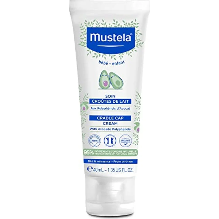 Mustela Bébé Cradle Cap Creme gegen Bildung von Schuppen auf der Kopfhaut 40 ml für Kinder – Bild 2
