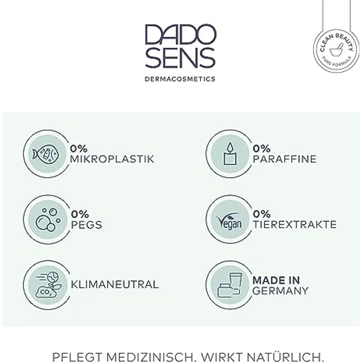 DADO SENS HYPERSENSITIVE WIMPERN- UND AUGENBRAUENSERUM (4,5 ml) - Unterstützt natürliches Haarwachstum, Augenärztlich getestet, vegan, für hypersensible Augenpartie – Bild 5