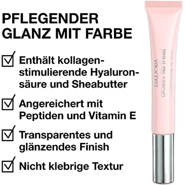 Isadora Spring, Collection glossy Lip Treat Lipgloss 13 ml, Nr.50 - Clear Sorbet – Bild 3