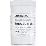 Sheabutter kaltgepresst und unraffiniert 1000g - 100% reine Pflege oder perfekte Basis für hochwertige Pflegeprodukte von wesentlich.