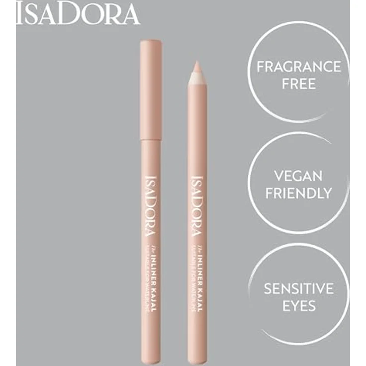 IsaDora The Inliner Kajal Eyeliner, wasserfester Eyeliner für die Wasserlinie, 1,1 g, Farbe Blonde – Bild 4