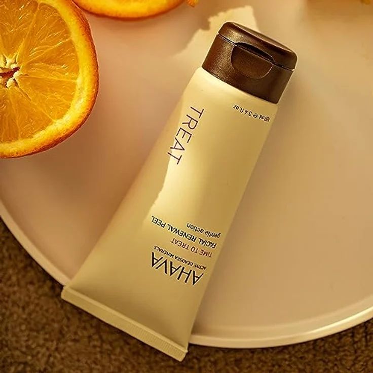 Ahava Time to Treat Facial Renewal Peel 100 ml, mit Fruchtsäuren und Wasser aus dem Toten Meer, Aktiviert die Zellerneuerung  – Bild 4