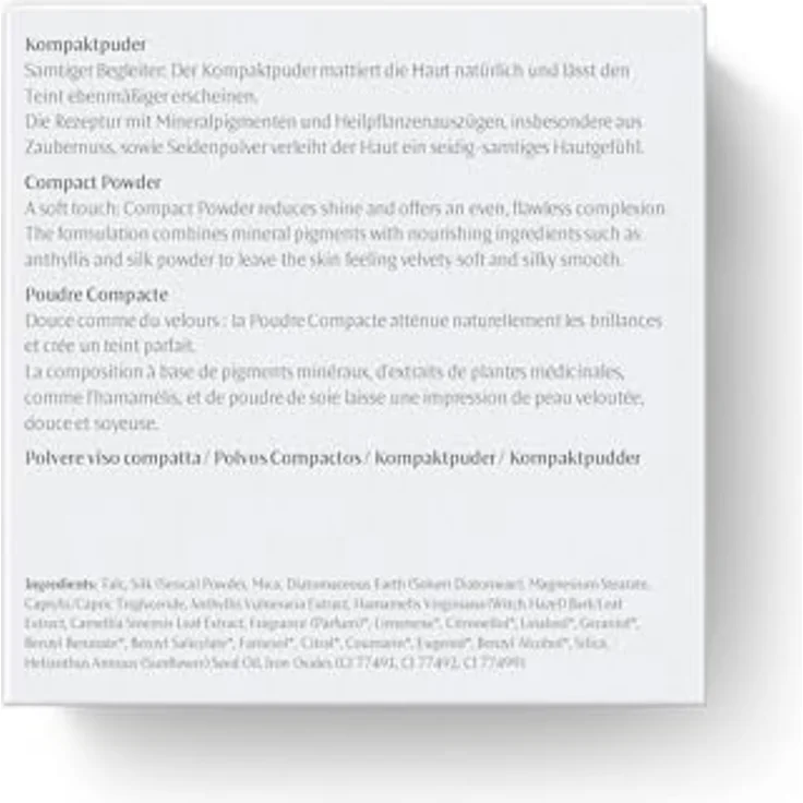 Dr. Hauschka Compact Powder - 00 Translucent 8 g, Kompaktpuder – Bild 2