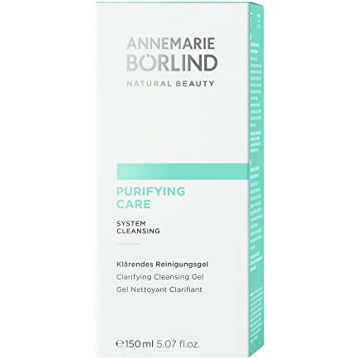Annemarie Börlind Purifying Care femme-woman, Reinigungsgel 150 ml, bekämpft Unreinheiten, mit milden Tensiden  – Bild 2