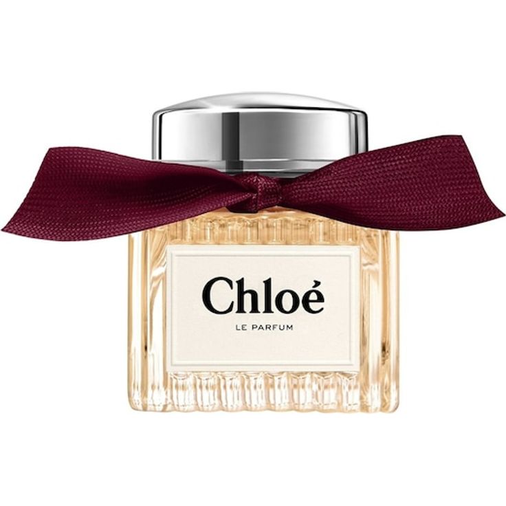 Chloé Le Parfum Eau de Spray Damen, blumiger Duft mit Orangenblüten und Rose, 30 ml, Burgunderrot Flakon