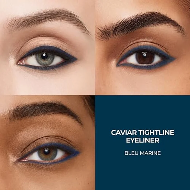 Laura Mercier Caviar Eyeliner Smoke, Eyeliner mit Hyaluronsäure, 1,2 g, Bleu Marine, 16 Stunden Halt – Bild 3