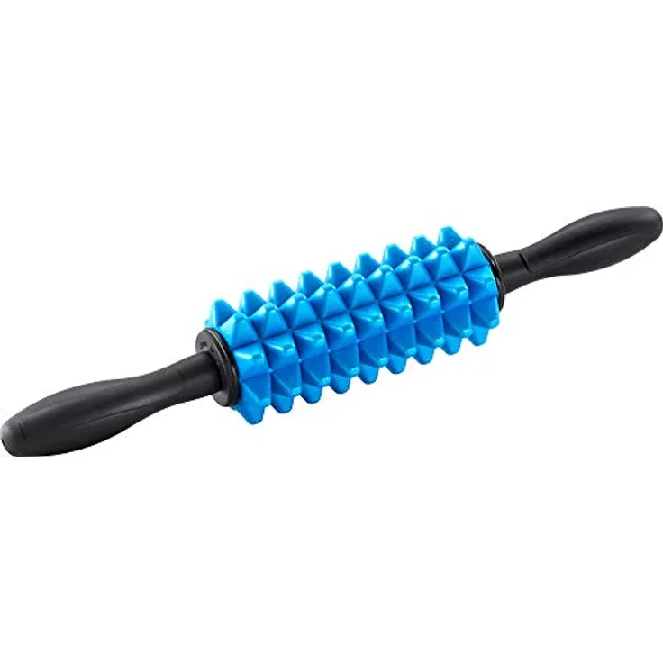 Maximex Massageroller, Faszien Massageroller mit Triggerpunkt Noppen, 39 x 6 x 6 cm, 1-tlg.