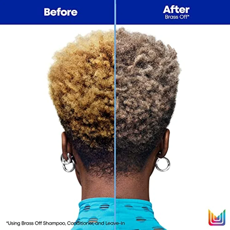 Matrix All-In-One Toning Spray für brünettes Haar zur Neutralisation von Kupferstichen, Mit Blau-Pigmenten, Brass Off Spray, 200ml – Bild 3