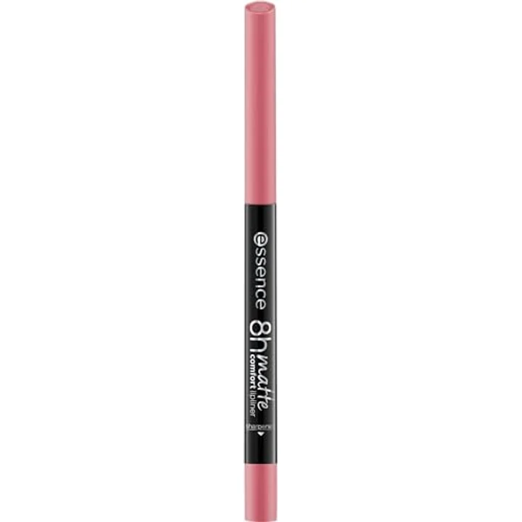 essence 8h MATTE comfort lipliner, Nr. 15, Pink, langanhaltend, sofortiges Ergebnis, matt, vegan, wasserfest, ohne Konservierungsstoffe, ohne Parabene, 1er Pack (0.3g) – Bild 2