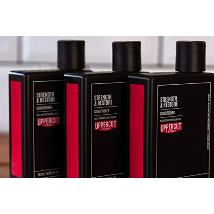 Uppercut Deluxe Strenght & Restore Conditioner kräftigender Conditioner für alle Haartypen 240 ml – Bild 9