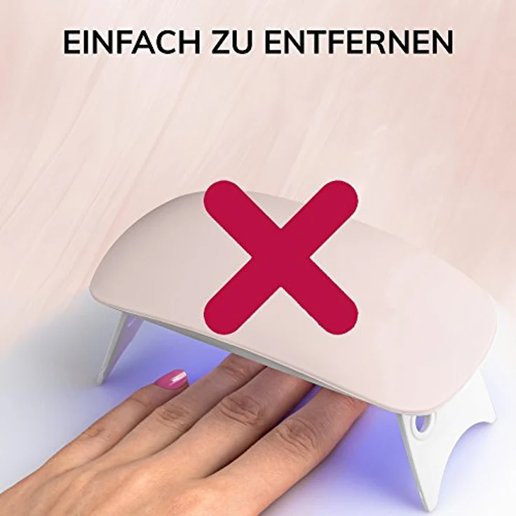 Manhattan Super Gel Nagellack Berry Love 375, Himbeerrot, Gel Maniküre Effekt ohne UV Licht, bis zu 14 Tage Halt, 12ml – Bild 4