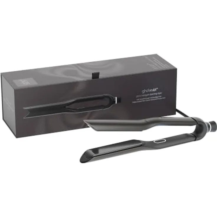 ghd Glätteisen sculpt™ interaktives, Schwarz, mit KI-gestützter Heat-Adapt Technologie für perfektes Styling ohne Haarschäden
