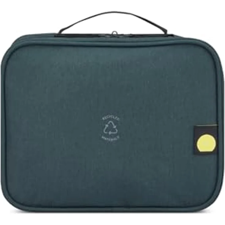 Delsey Paris Brochant 3 Kulturbeutel, 27 cm, grün, 100% Polyester, 14 cm x 21 cm – Bild 3