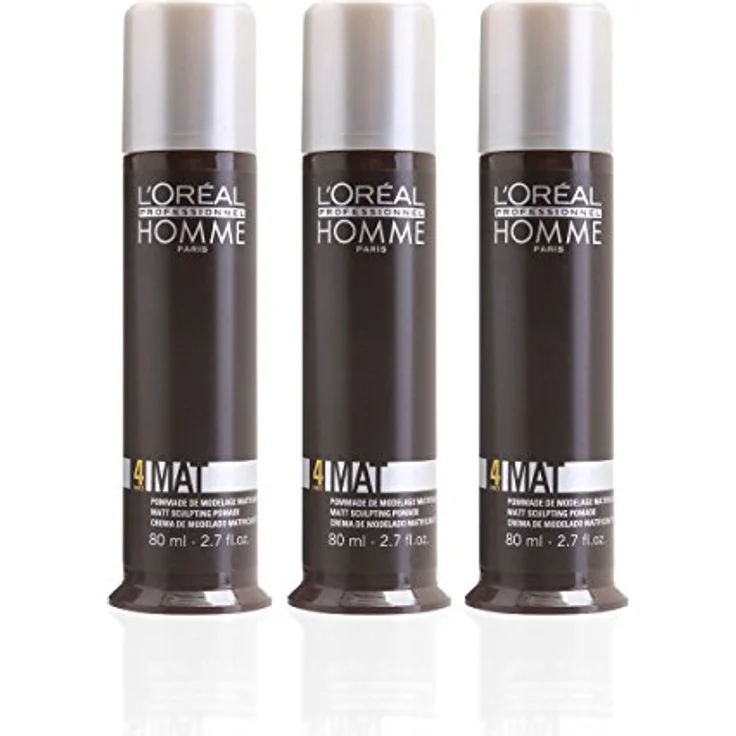 L'Oréal Homme Mat Modellierpaste 80 ml – Bild 2