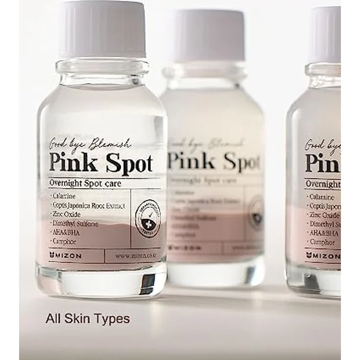 Mizon Pink Spot, Anti-Pickel-Pflege für Damen, 19 ml – bewährte Intensivformel zur Pickelbekämpfung mit Talgreduzierung und Hautschutz – Bild 8