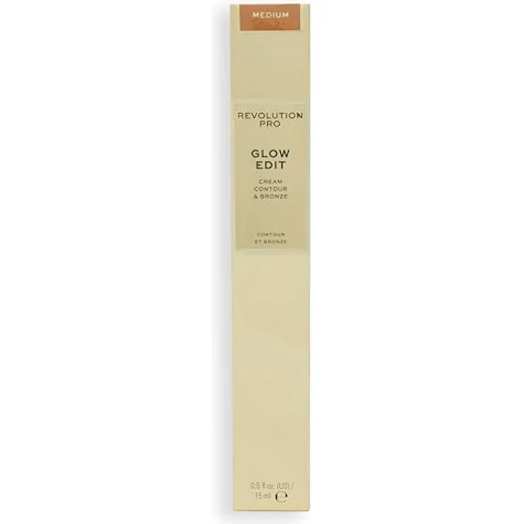 Revolution PRO Glow Edit flüssiger Bronzer, Farbton Medium, 15 ml - veganer Bronzer für natürliche Bräune und Konturierung – Bild 5