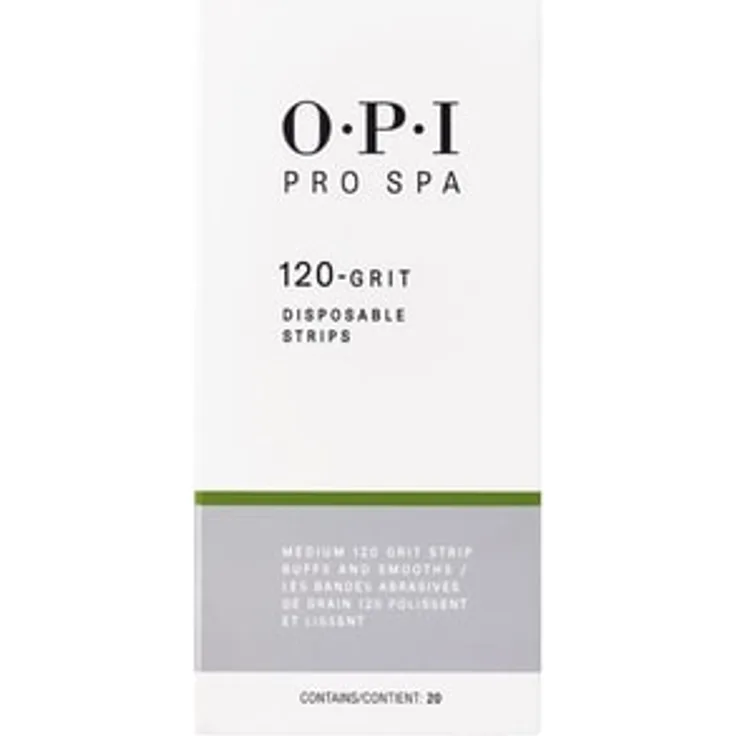 OPI Nature Strong Nails & Skin Disposable Grit Strips, 120 Grit Nagelfeile für ProSpa Dual Sided Foot File